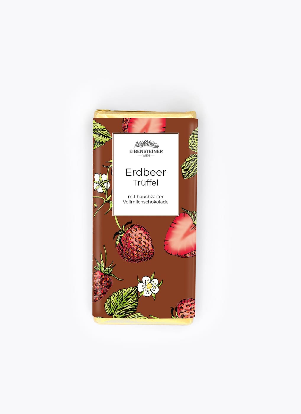 Erdbeer Trüffel in Milchschokolade